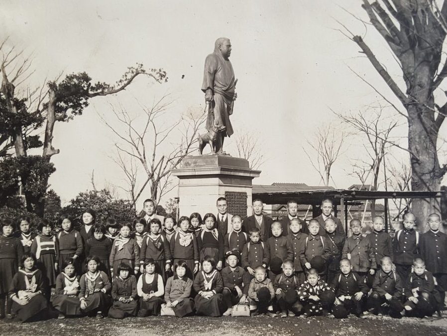 昭和15年他校と合同で上野修学旅行